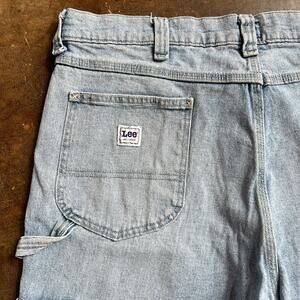 VTG Lee Men's Carpenter Denim Jeans Pants 38x30